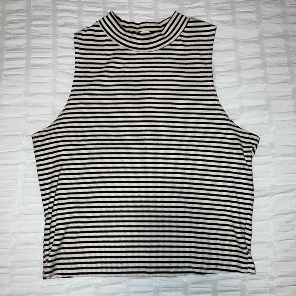 Striped Crop Top